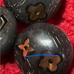 LV stud earrings set 3 originals unisex